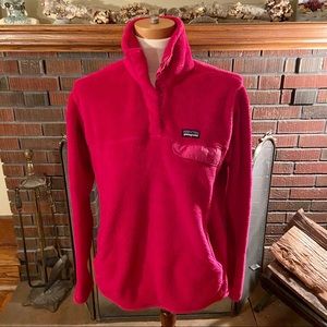 Patagonia Women’s Snap-T Re-Tool Fleece Magenta L
